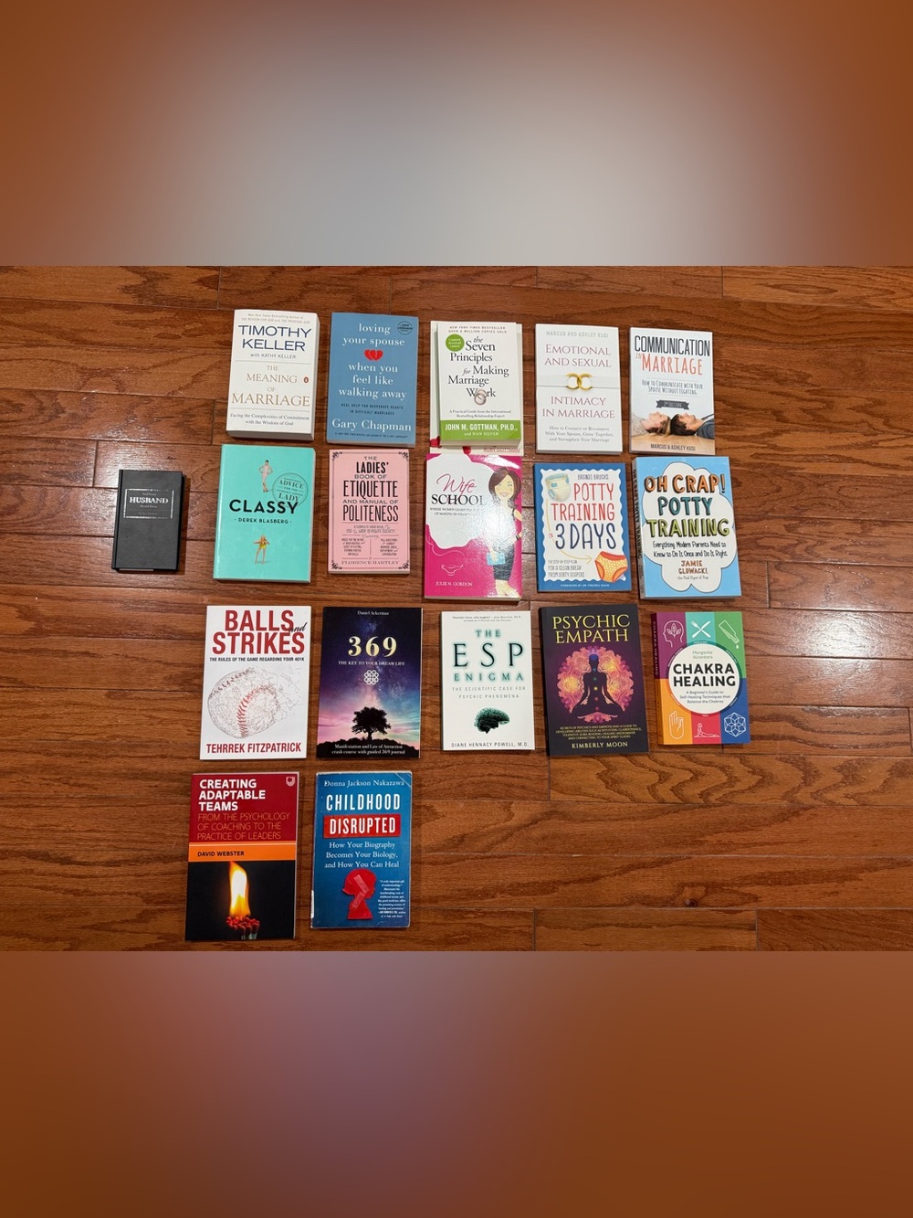 Assorted Paperback Books $6.00 Each